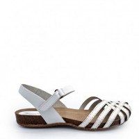 Nature Feet Sandalias Blancas 4479-BLANCO