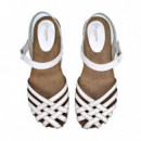 Nature Feet Sandalias Blancas 4479-BLANCO