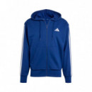 Chaqueta con Capucha Essentials French Terry 3 Bandas  ADIDAS