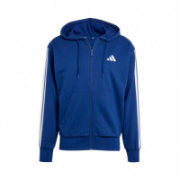 Chaqueta con Capucha Essentials French Terry 3 Bandas  ADIDAS
