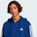 Chaqueta con Capucha Essentials French Terry 3 Bandas  ADIDAS