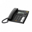 ALCATEL Telefono con Cable T56 Negro