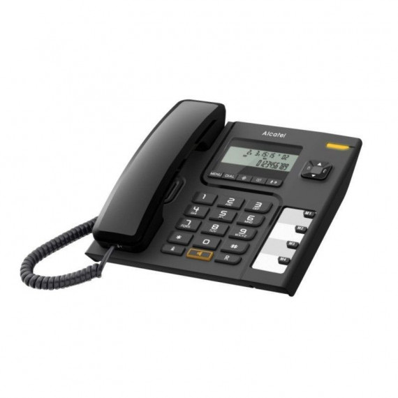 ALCATEL Telefono con Cable T56 Negro