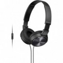 SONY Auriculares Diadema Microfono MDR-ZX310AP Negro