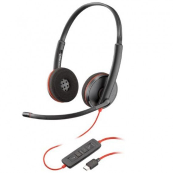 HP Poly Auricular Estereo Ysb-c Blackwire 3220 + Adaptador Usb-a (bulk)