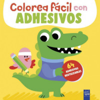 Colorea Facil con Adhesivos Cocodrilo   2025