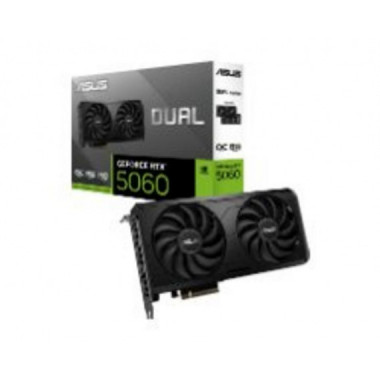 Tarjeta Gr&aacute;fica ASUS GeForce DUAL-RTX5060-O8G-EVO 8Gb GDDR7 (90YV0NS0-M0NB00)