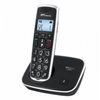 Teléfono Inalámbrico SPC Telecom Comfort Kaiser con Teclas y Pantalla Grandes, Compatible con Audífonos (7608N)