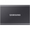Samsung SSD Portátil T7 4TB USB 3.2 Gen2 Gris Carbón