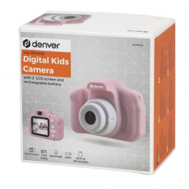 C&aacute;mara Digital para Ni&ntilde;o DENVER KCA-1330 Rose MK2