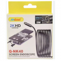 Endoscopio Industrial ANDOWL Q-NK40 HD 2K Universal 5M (usb-c, Lightning)