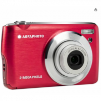 Cámara Digital AGFAPHOTO DC8200 18 Megapíxeles 8X Zoom Digital 3.2" Rojo