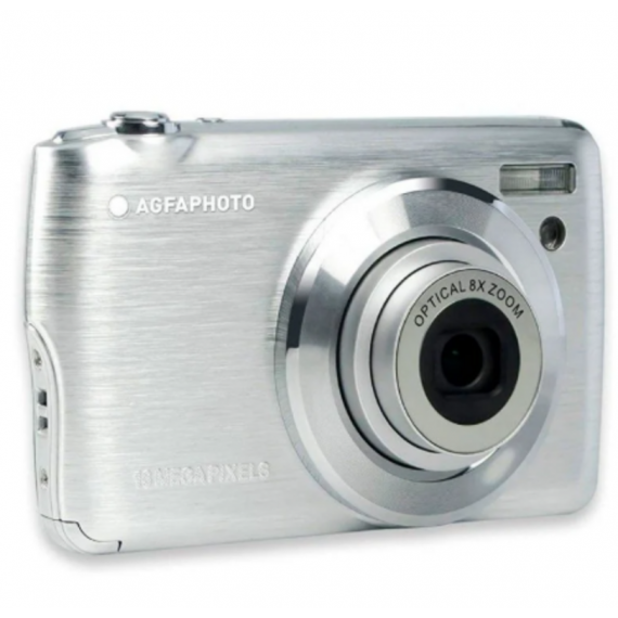 Cámara Digital AGFAPHOTO DC8200 18 Megapíxeles, Zoom 8X, Pantalla 3.2" Plata