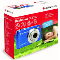 Cámara Digital AGFAPHOTO DC8200 18 Megapíxeles Zoom Digital 8X Pantalla Lcd 3.2 Pulgadas Azul