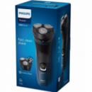Afeitadora Eléctrica Philips Serie 1000 S1151/00 Negro/Azul