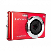 Cámara Digital AGFAPHOTO Realishot DC5200 Roja con 21MP y Zoom 8X