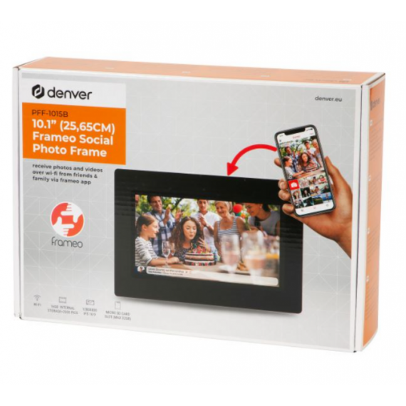 Marco Digital DENVER PFF-1015B Wifi 10.1" IPS 16GB Negro