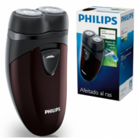 Afeitadora Inalámbrica PHILIPS Eléctrica de Viaje para Hombre, con Pilas (PQ206/18)