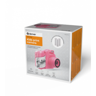 C&aacute;mara Digital DENVER KPC-1370P para Ni&ntilde;os, Lcd 2.8", Rosa