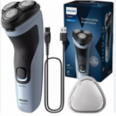 Afeitadora Eléctrica Philips Serie 3000X X3003/00 con Cuchillas PowerCut y Carga Rápida