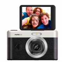 Cámara Digital KODAK Pixpro C1 Ultra Compacta 13MP, Zoom 4X, Lcd 2.8", Flash y Batería Integrada (KOD200023)