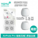 Puntas de Silicona TOTUDESIGN para Airpods Pro, 2 Pares, Tamaño S