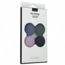 Llavero DUX DUCIS de Silicona para Apple AirTag (Pack de 4 Unidades)