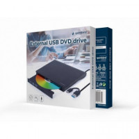 Regrabador DVD Externo GEMBIRD USB3.1 (DVD-USB-03)