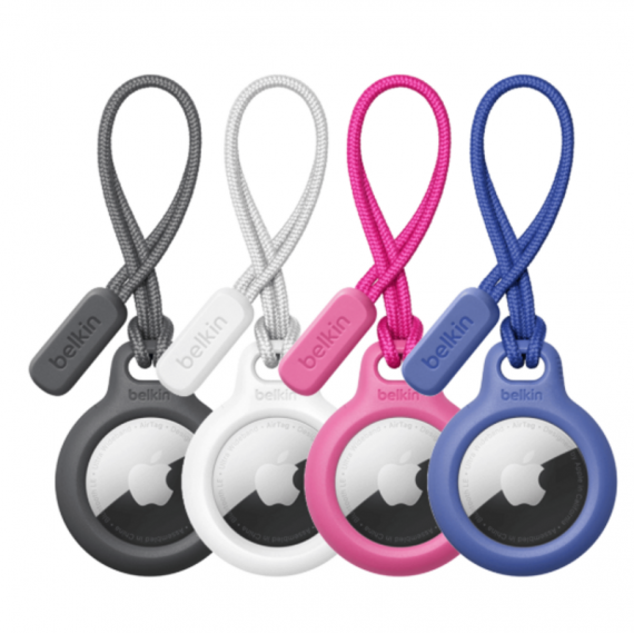 Llavero Soporte Seguro Belkin para AirTag con Correa de Silicona