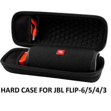 Estuche R&iacute;gido Compatible para Altavoz JBL Flip 6/5/4/3 Negro