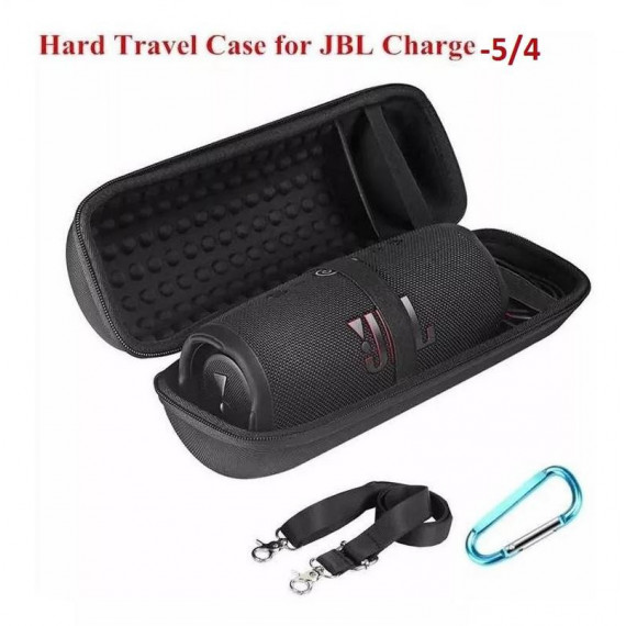 Estuche Protector Rígido Compatible para Altavoces Jbl Charge 5 y Charge 4, Negro