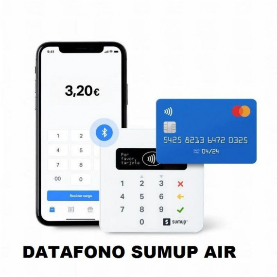 Datafono Portátil SumUp Air Bluetooth