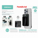 Power Bank Magnético Onemax EFX-129 MagSafe 22.5W 5000mAh
