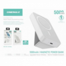 Power Bank Magnético Inalámbrico Onemax EFX128 con Soporte 5000mAh