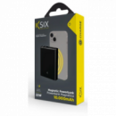 Powerbank KSIX MagSafe 10000mAh 22.5W PD y Carga Inalámbrica 15W Negro (BPB10000MAG01N)
