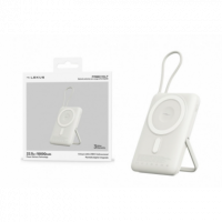 Power Bank Inalámbrico LEKUS Freevolt Magsafe y Apple Watch 10000MAH 22.5W Pd QC3.0 Usb-c LKB150 Blanco