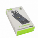 Powerbank Solar Portátil Green Lyca G-1308 de 12000mAh con 2 USB/Tipo-C/Micro