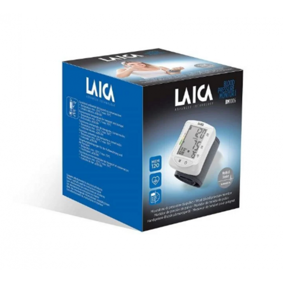 Tensiómetro de Muñeca Laica BM1006 (120 Memorias)