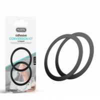 Anillos Adhesivos de Hierro para Móviles, Negro (pack de 2) SP151B  ACCETEL