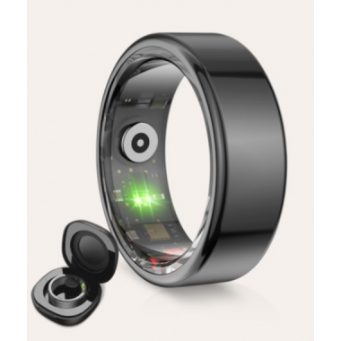 Anillo Inteligente Ksix Saturn Talla L Monitor Sue&ntilde;o Negro BSR01N11