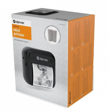 Impresora Fotogr&aacute;fica Port&aacute;til T&eacute;rmica Denver MBP-32B Negra