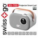 Proyector Swiss Go SG700 Full HD 1080p con 4K, Miracast y AirPlay