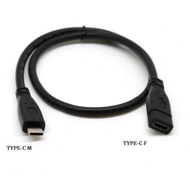 Cable de Extensi&oacute;n USB-C Macho a Hembra Equip 1.5m