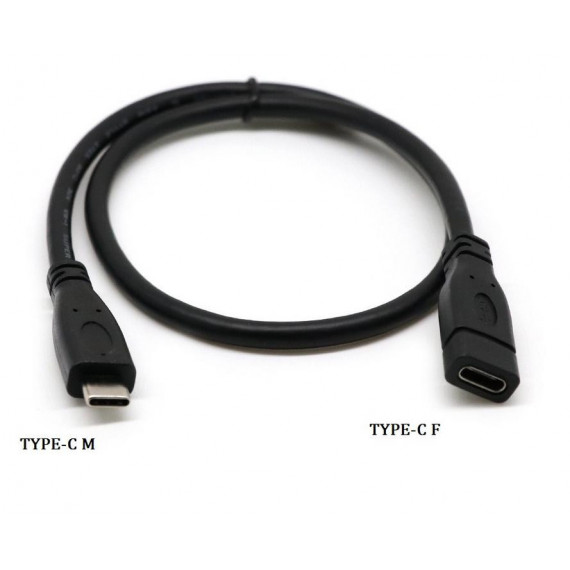 Cable de Extensión USB-C Macho a Hembra Equip 1.5m