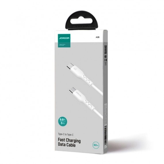 Cable JOYROOM Usb-c a Usb-c 3A/3M A26 Blanco 60W