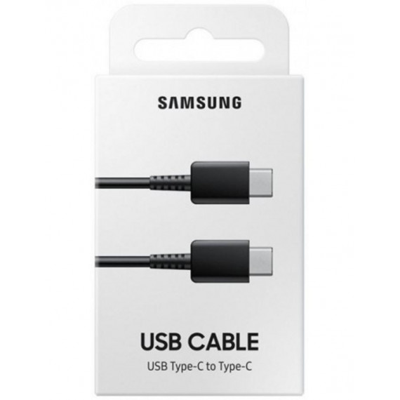 Cable de Carga y Datos Samsung USB-C a USB-C 1m Negro (EP-DA705)