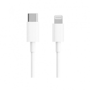 Cable Xiaomi USB Tipo C a Lightning MFI 18W 1M Blanco (BHR4421GL)