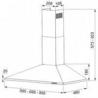 MEPAMSA Pirámide Plus 60 Campana Inox 320.0569.117