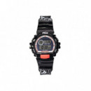 FILA 38-191-005 Reloj Negro