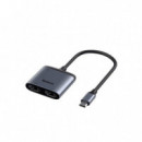 BASEUS CAHUB-10G Adaptador Usb-c a HDMI X 2 Salidas